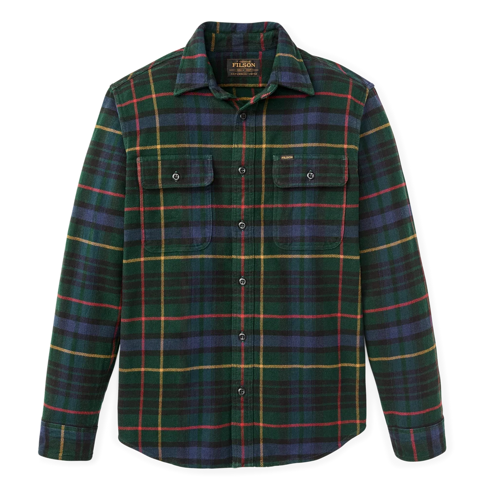 Chemise de travail vintage en flanelle