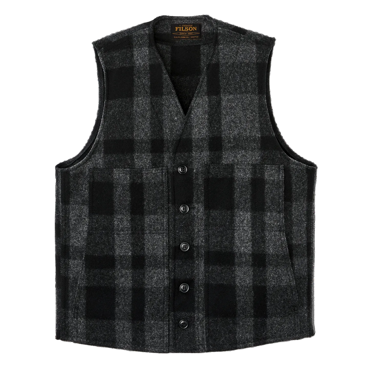 Gilet en laine Mackinaw