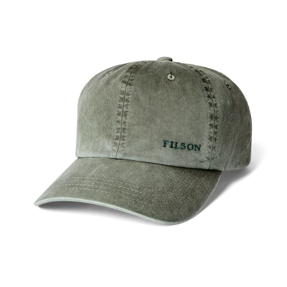 Washed Low-Profile Logger Cap (Embroidered)