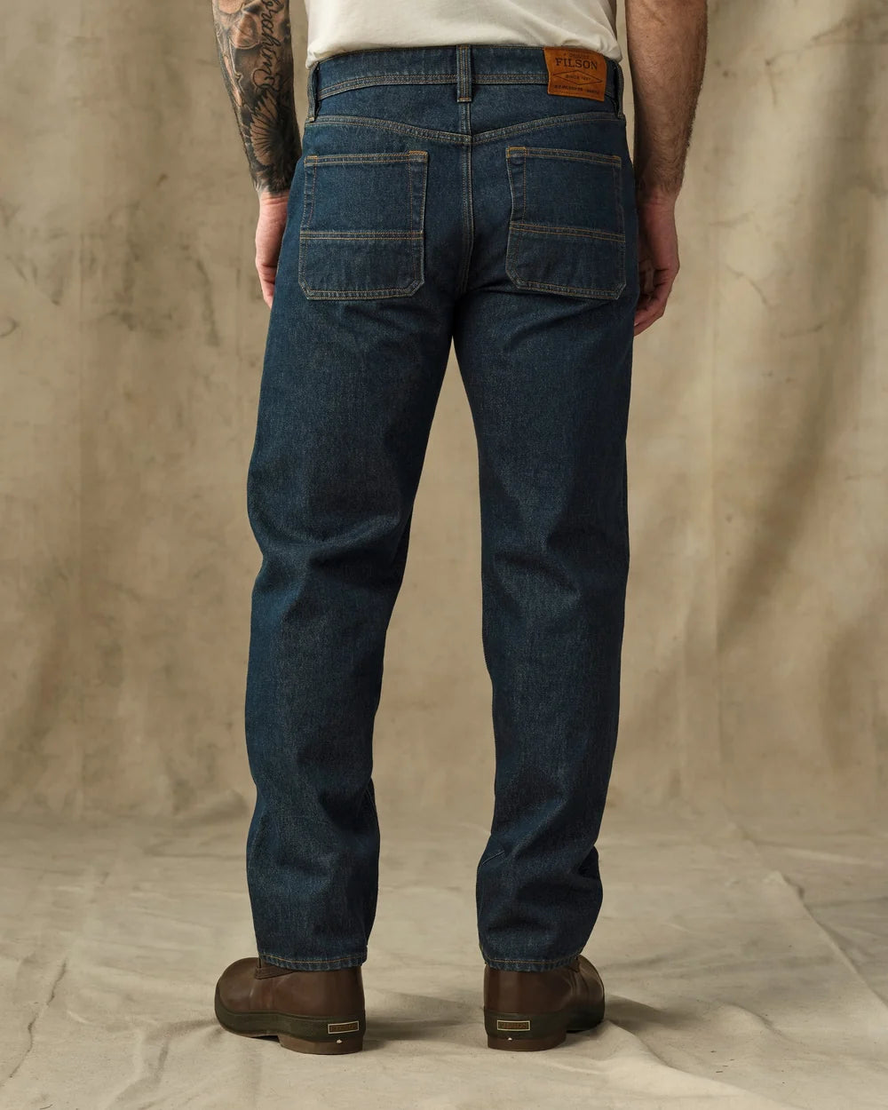 14-Oz. Straight-Leg Jeans