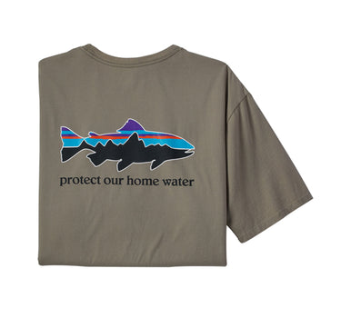Men's Home Water Trout Organic T-Shirt