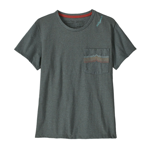 Women’s Ridge Rise Stripe Pocket Responsibili-Tee - Sale