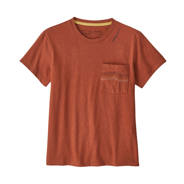 Women’s Ridge Rise Stripe Pocket Responsibili-Tee - Sale