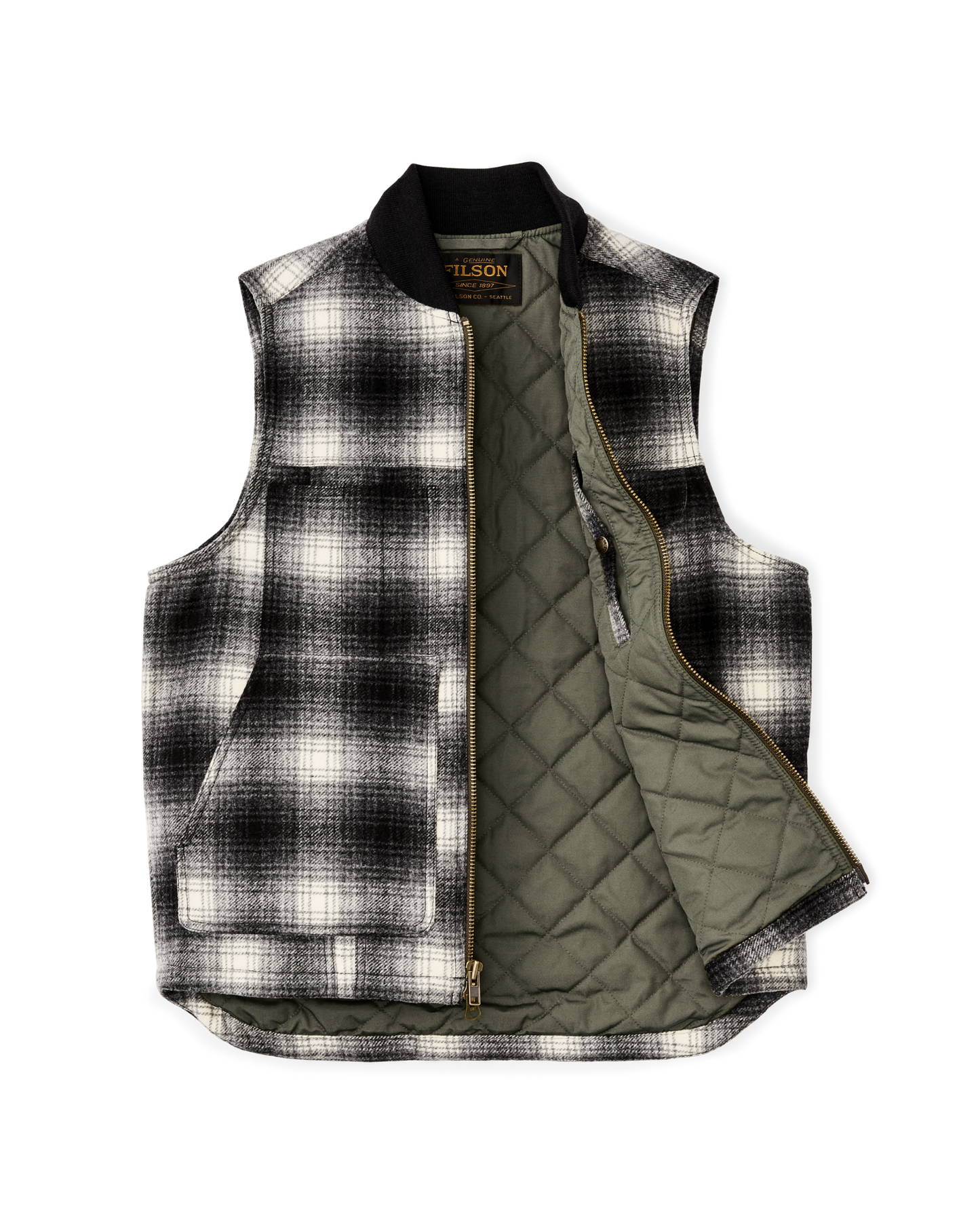 Insulated Wool Work Vest - Sale