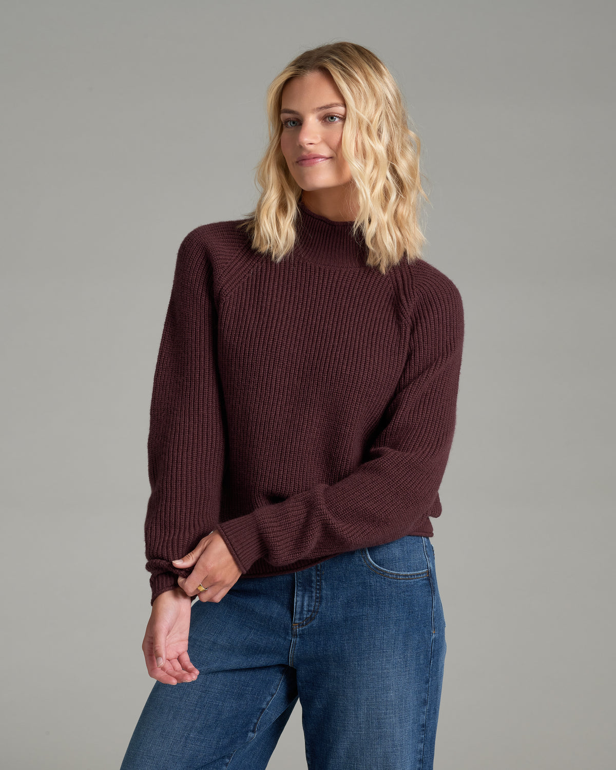 Women's Strova Roll Neck Sweater