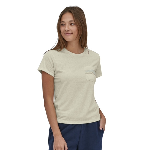 Patagonia W's Ridge Rise Stripe Pocket Responsibili-Tee