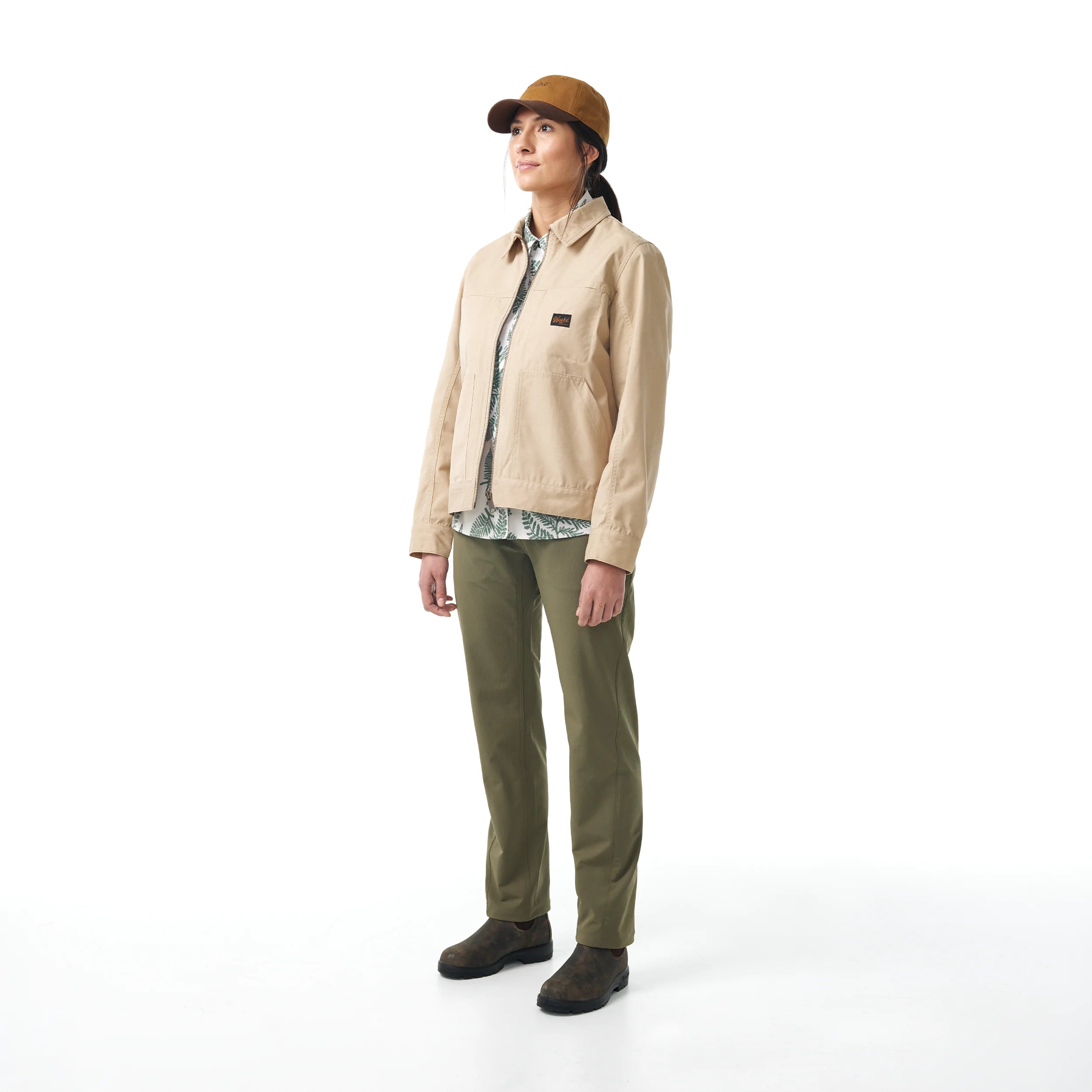 Women's Light Trucker Work Jacket