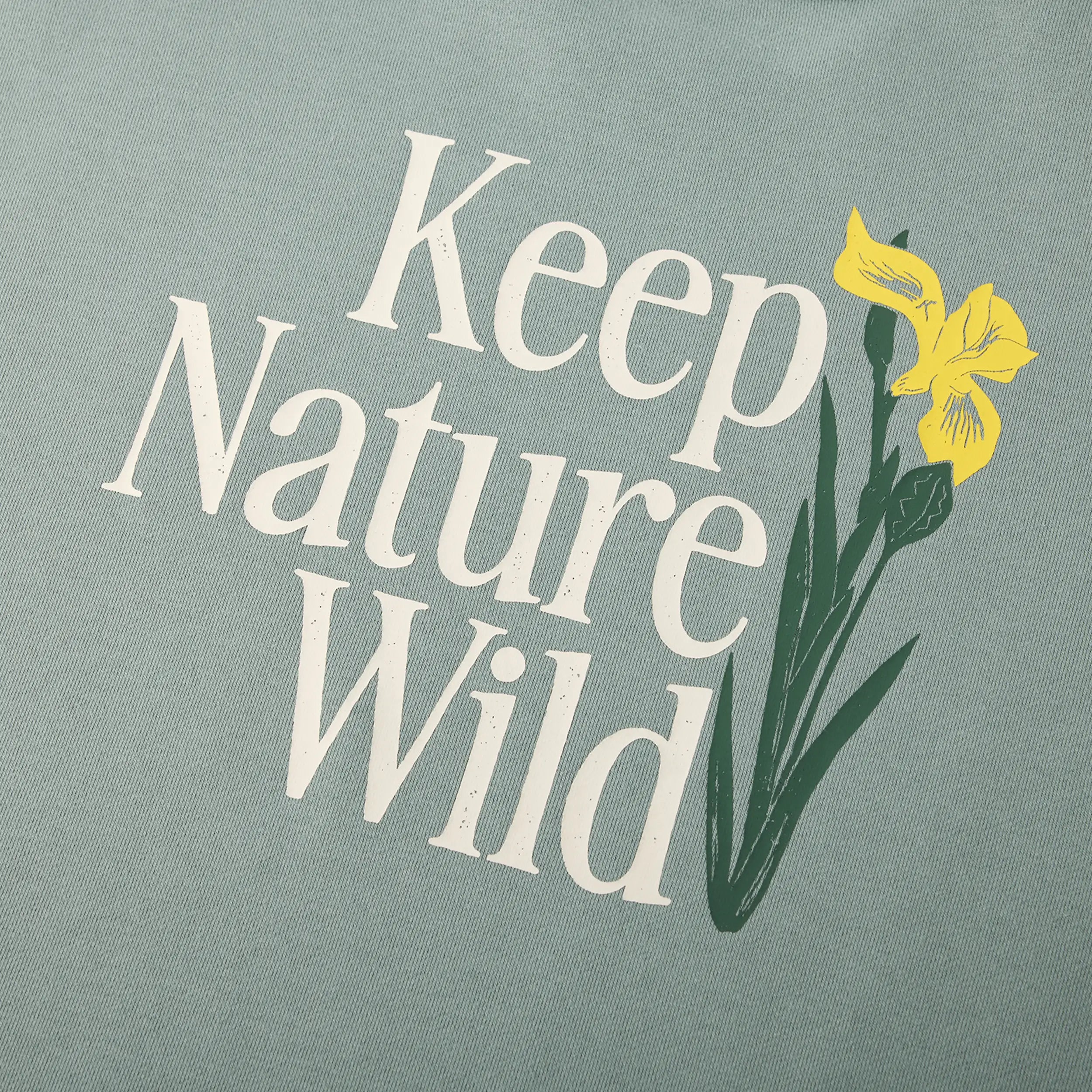Women's Yellow Iris Crewneck - Sale