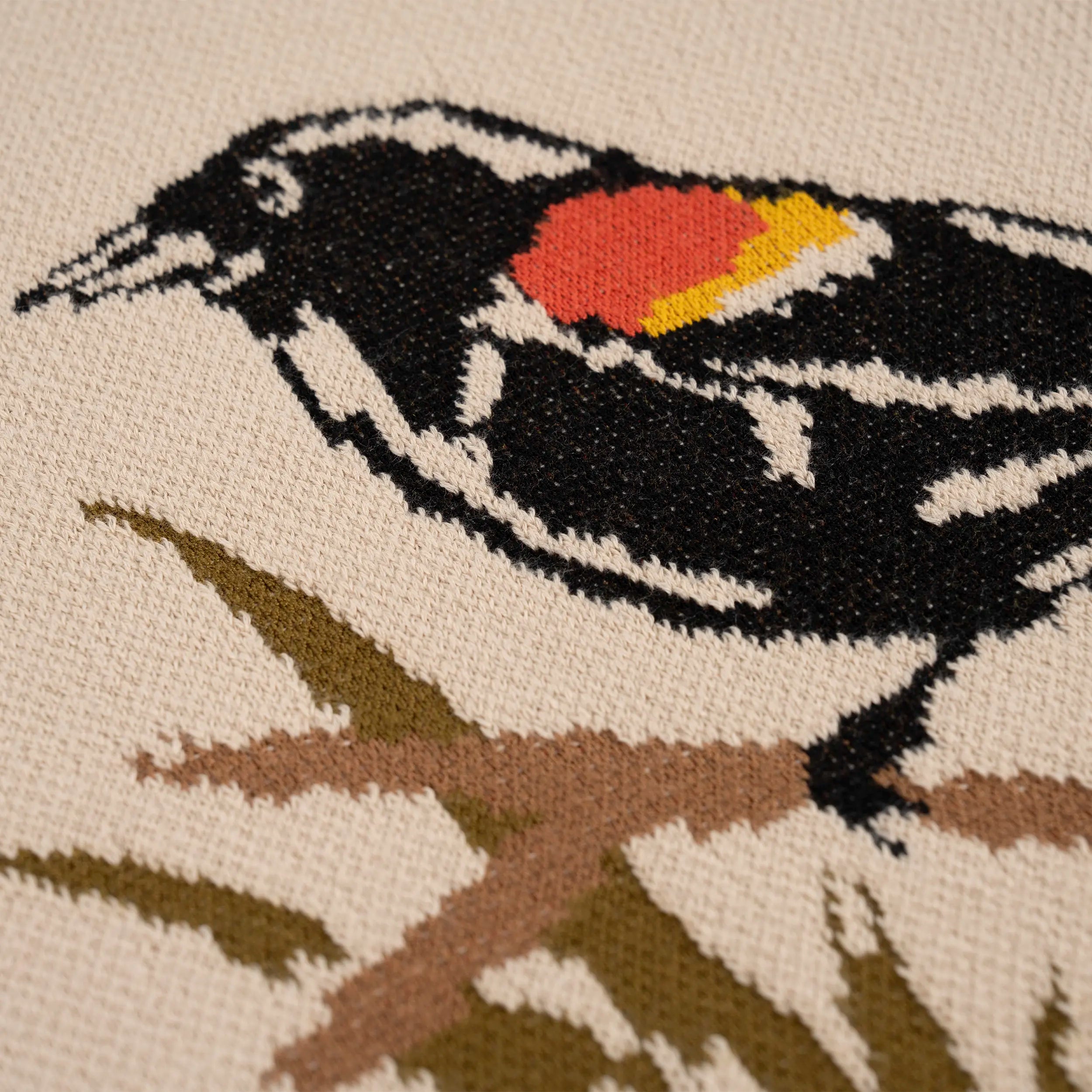 Women's WHC Red-Winged Blackbird Knit Sweater