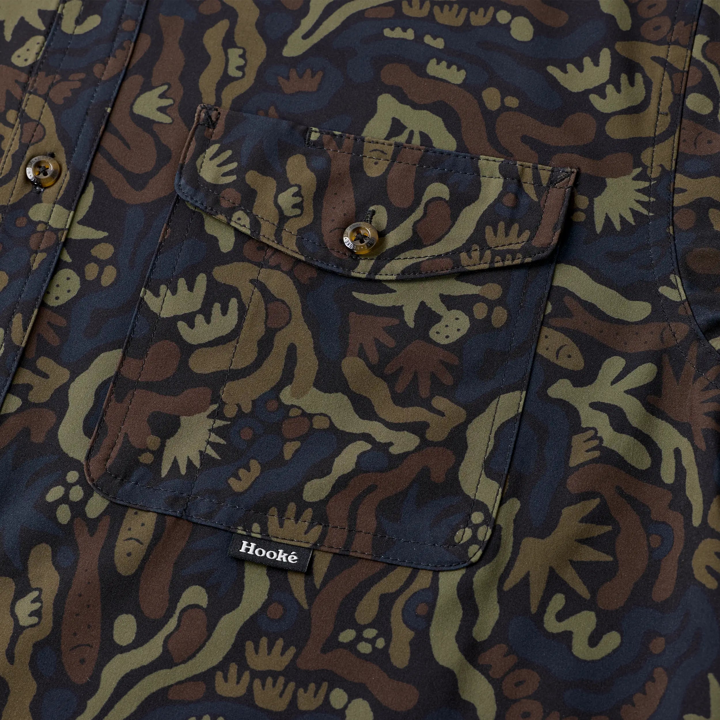 Men's Seabed Short Sleeve Shirt