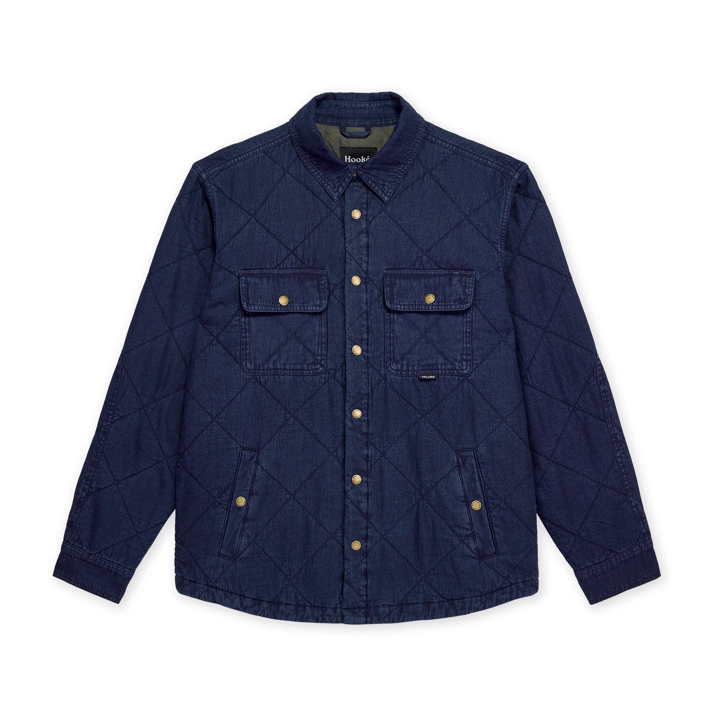 Men's Denim Quilted Jack Shirt