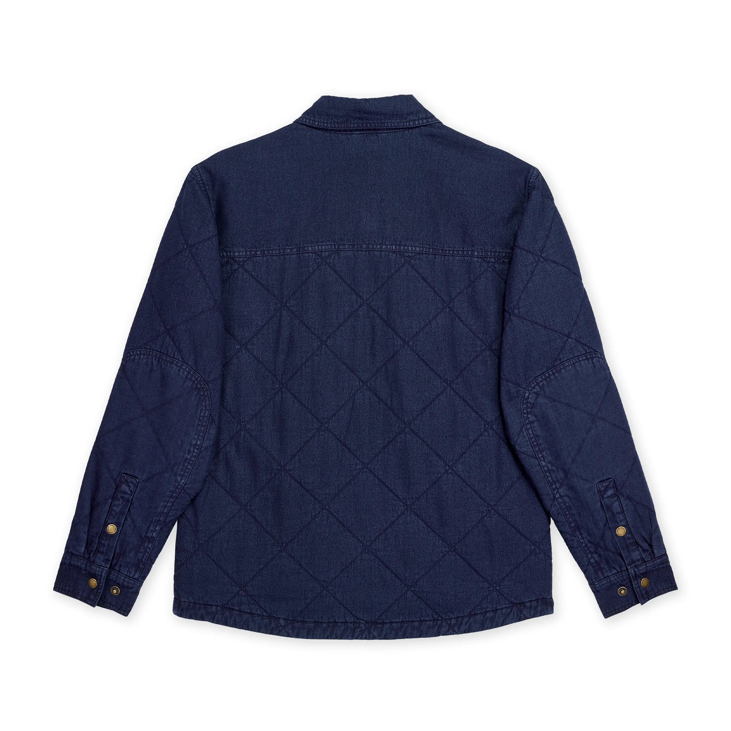 Men's Denim Quilted Jack Shirt