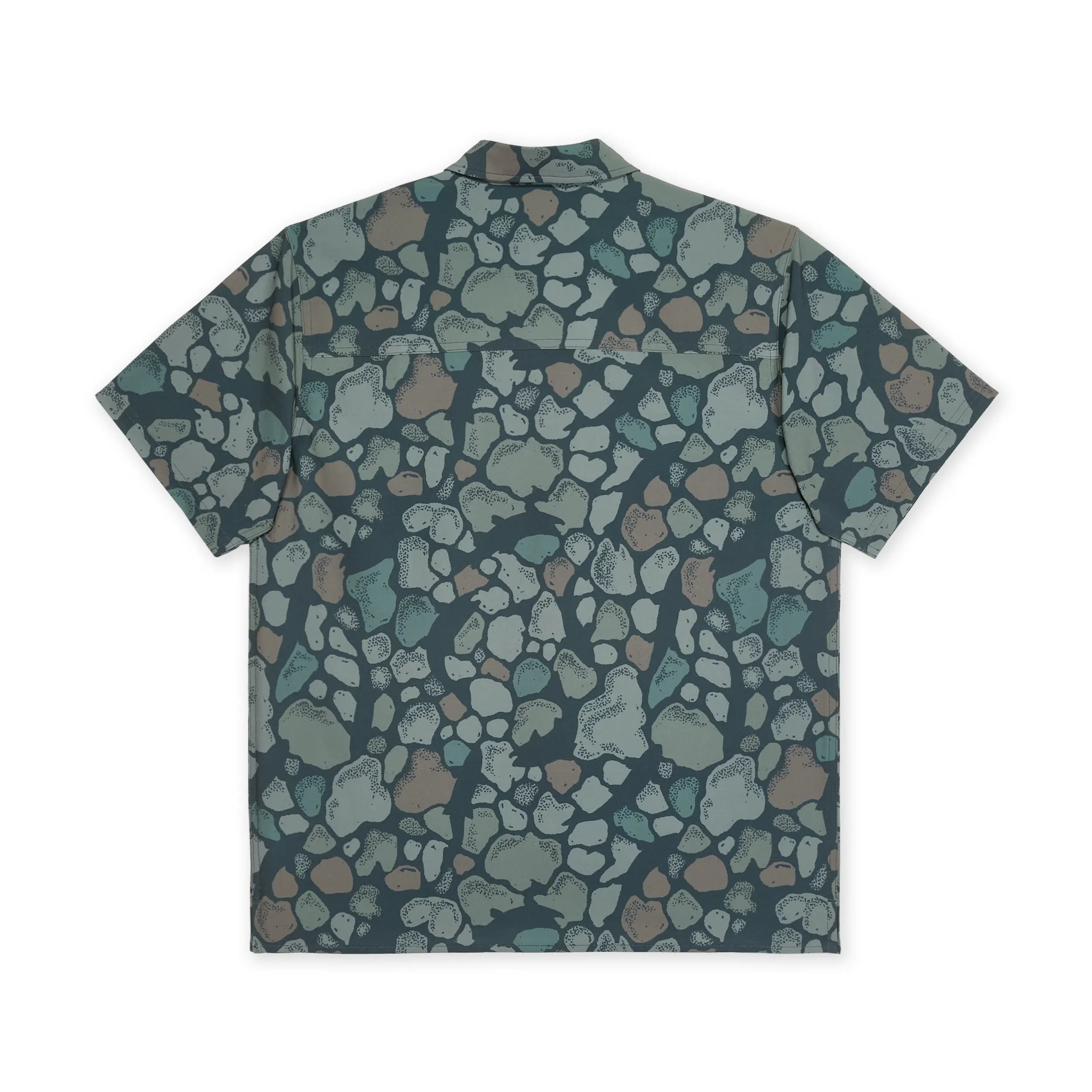 Men' River Camo Short Sleeve Shirt