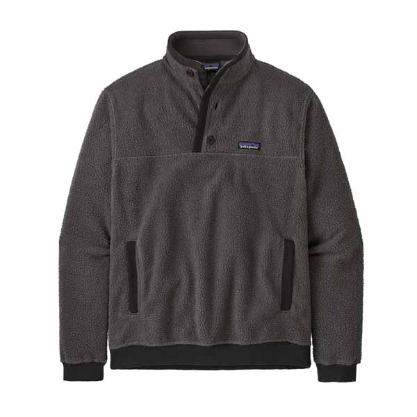 Men's Shearling Button Pullover - Sale