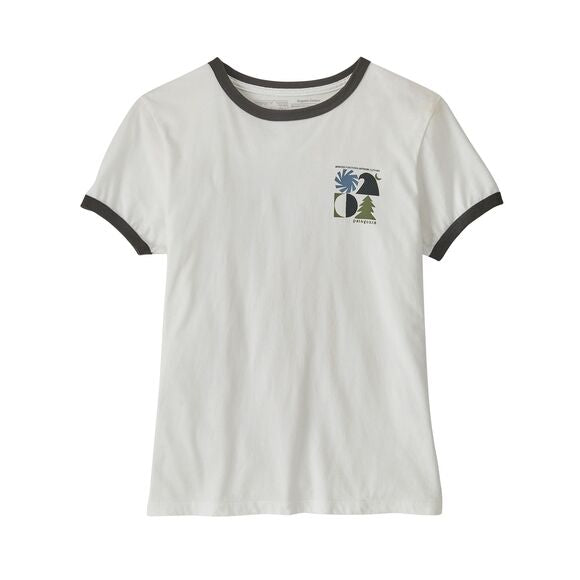Women's Spirited Seasons Organic Ringer Tee - Sale