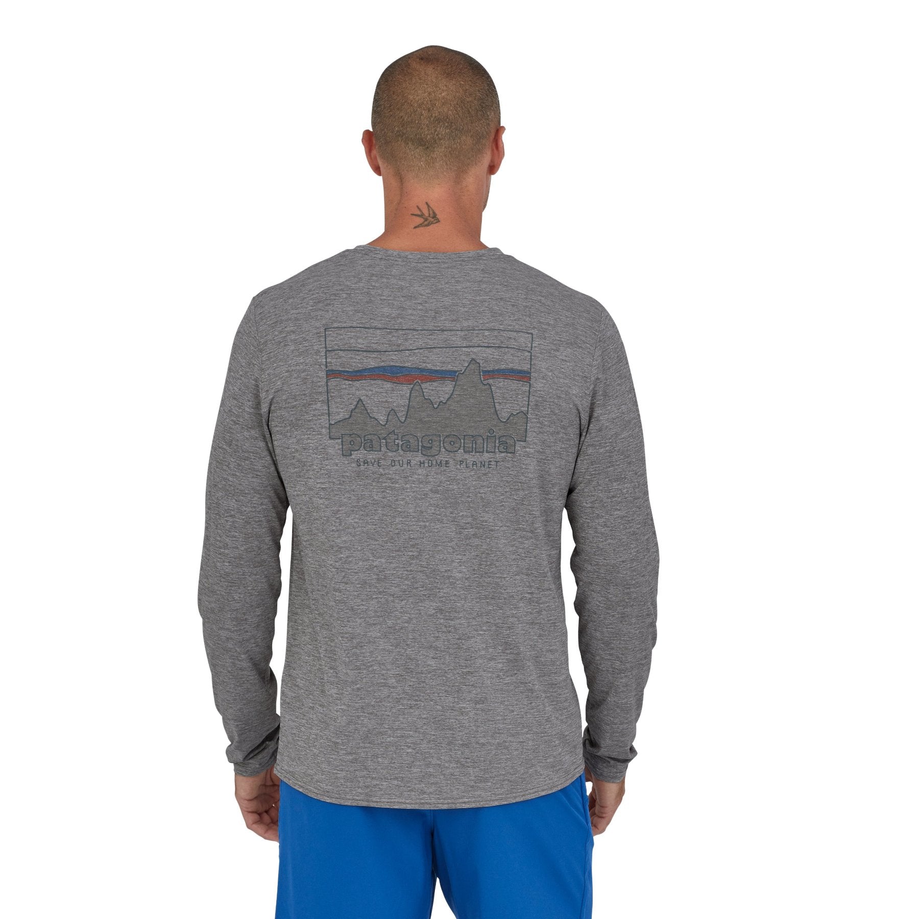 Chemise graphique Capilene® Cool Daily à manches longues pour hommes