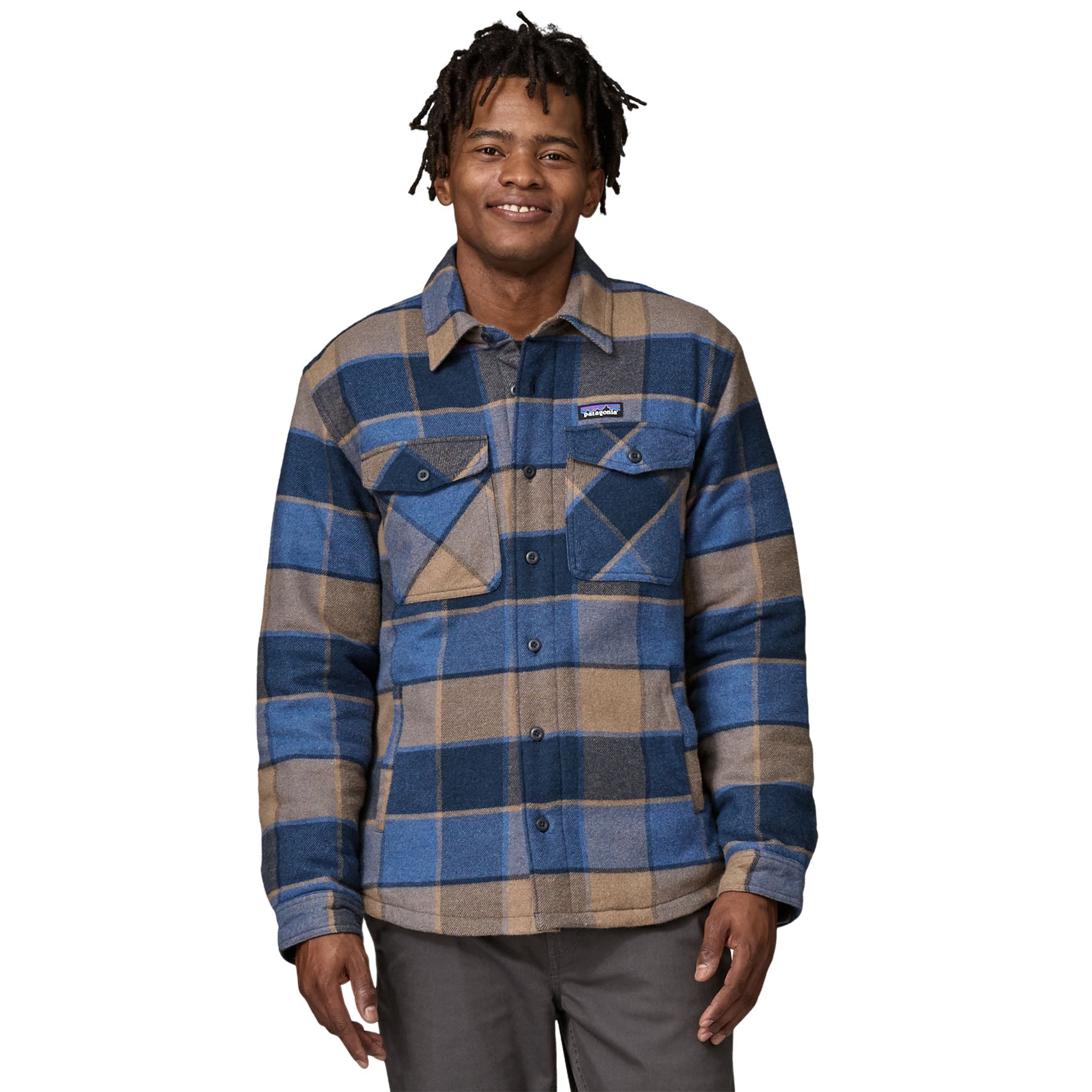 Patagonia Men's Lightweight Insulated Fjord Flannel Shirt