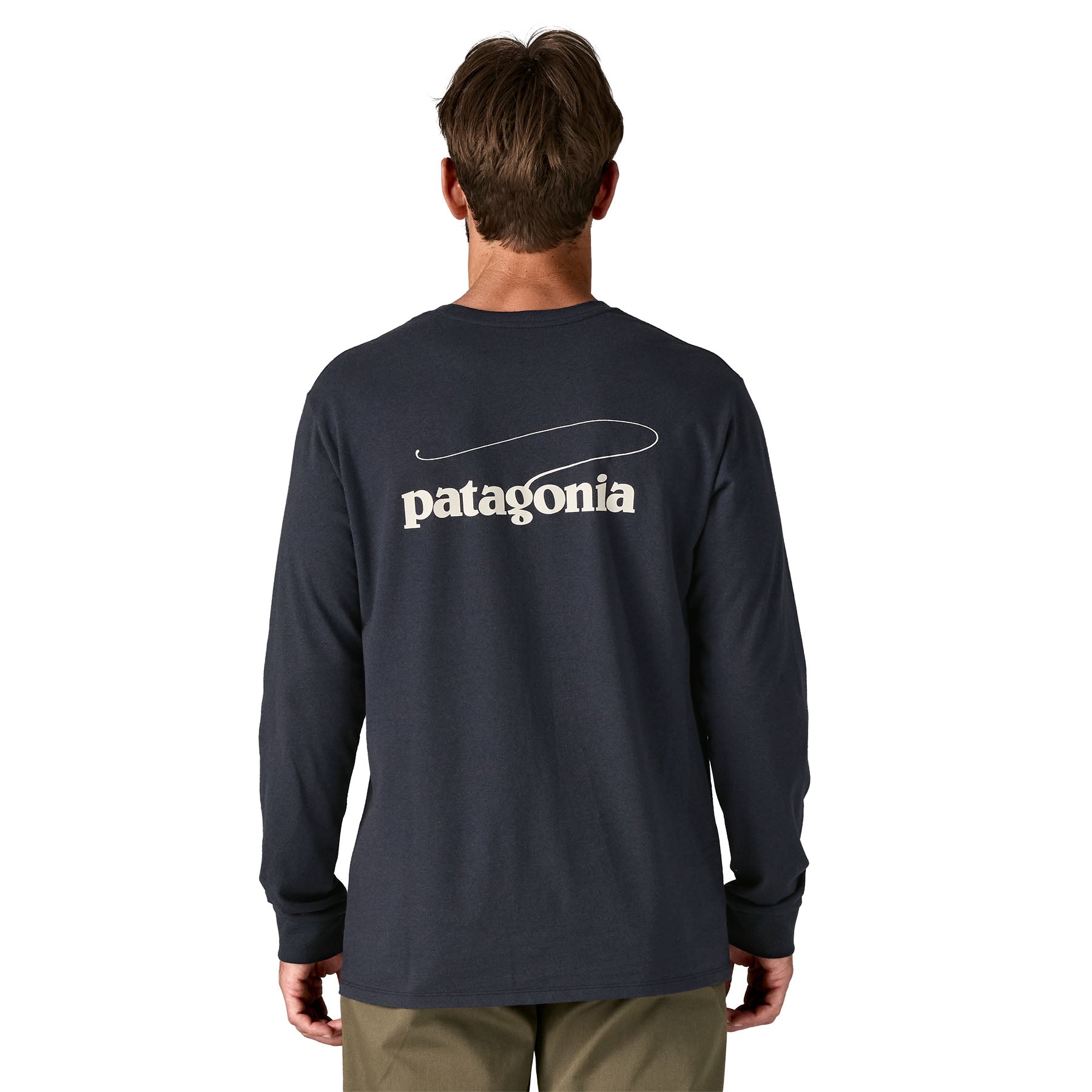 Men's Long-Sleeved Casting Logo Responsibili-Tee