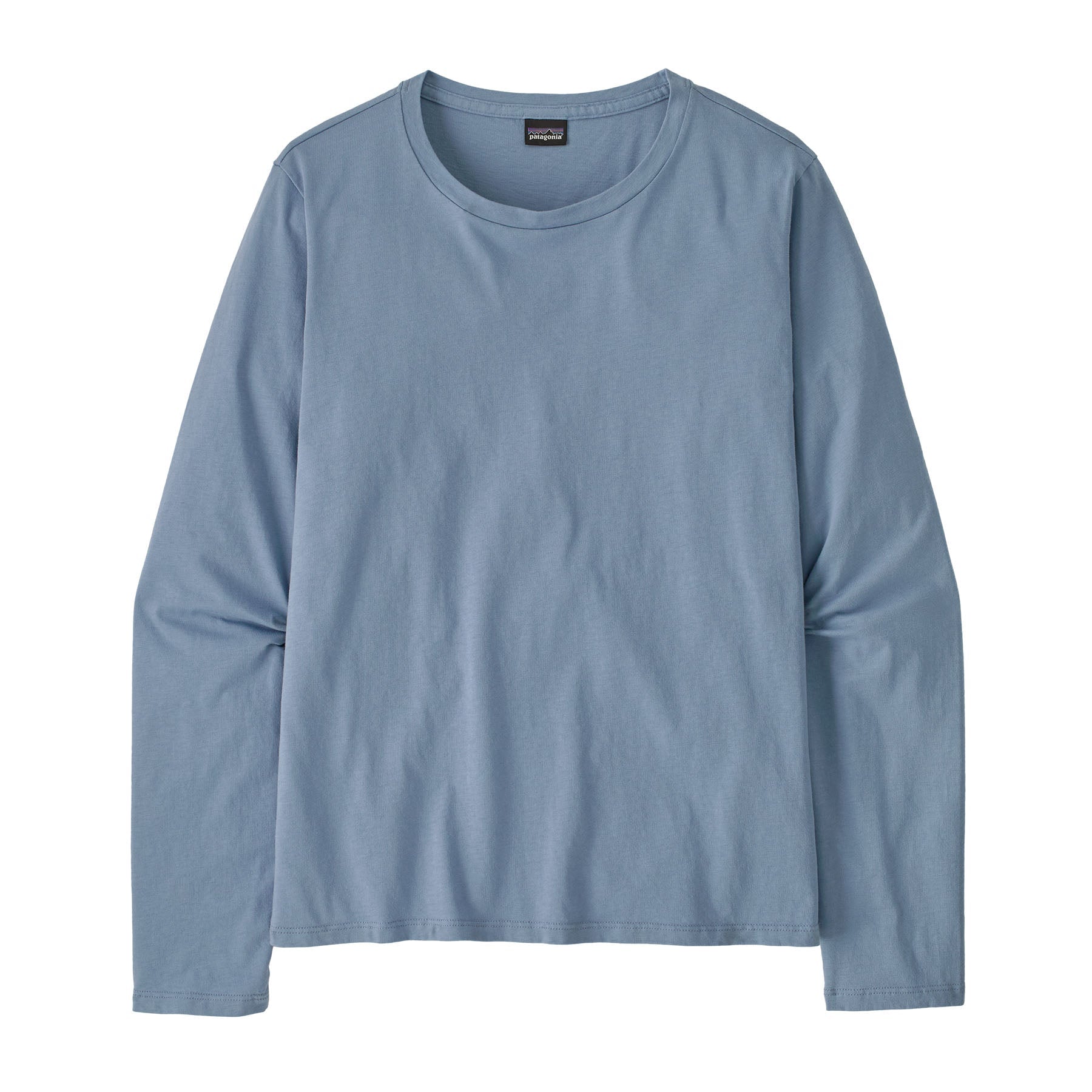 T-shirt à manches longues en coton Regenerative Organic Certified® pour femmes - Soldes