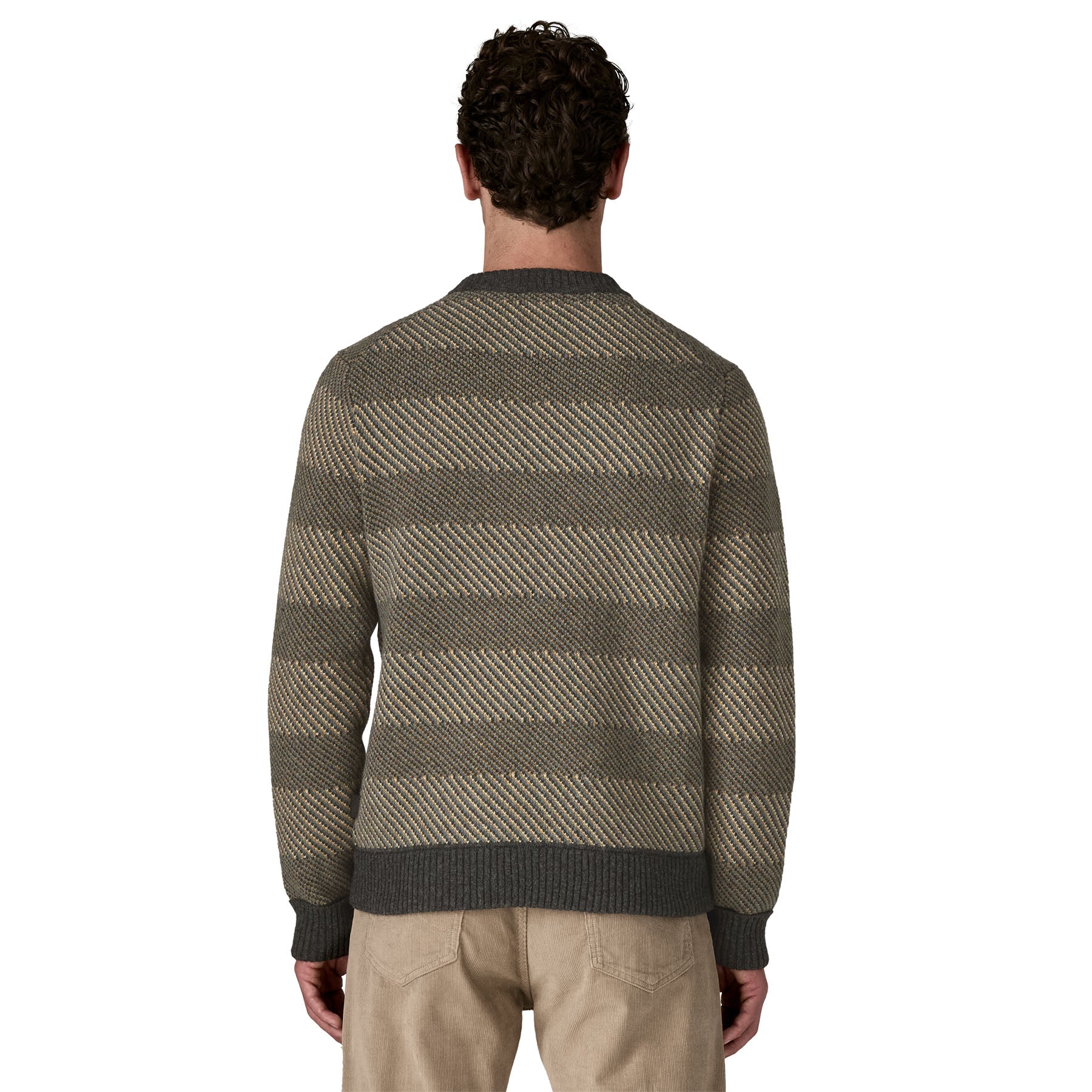 Pull en laine recyclée pour hommes