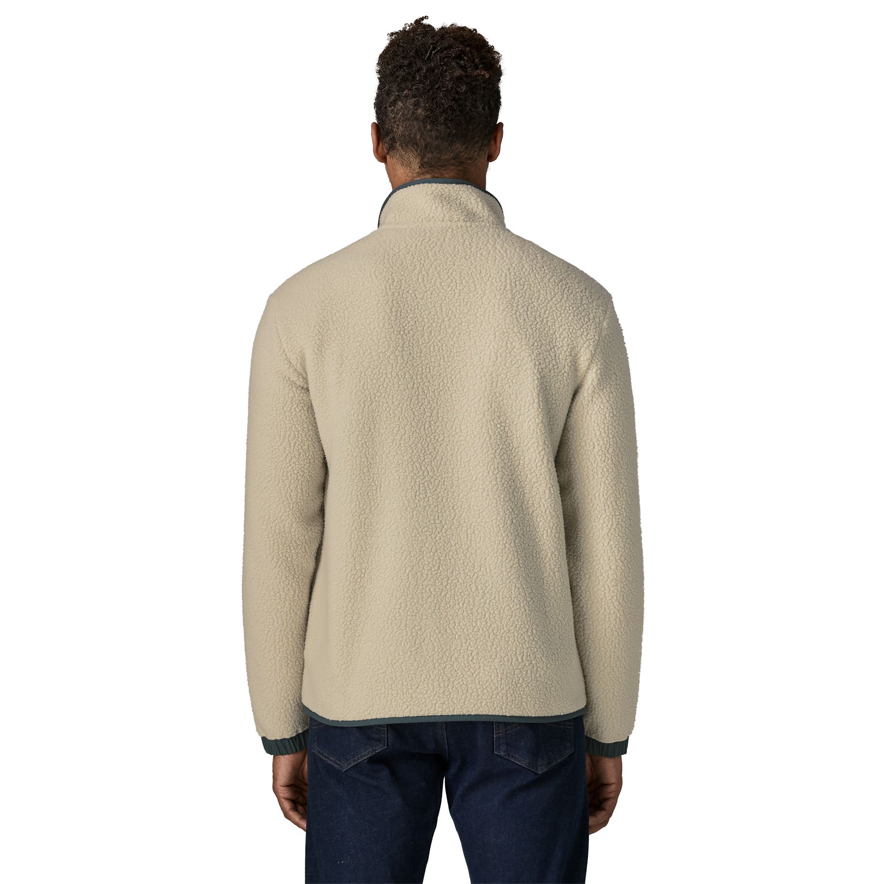 Men's Retro Pile Patch Jacket