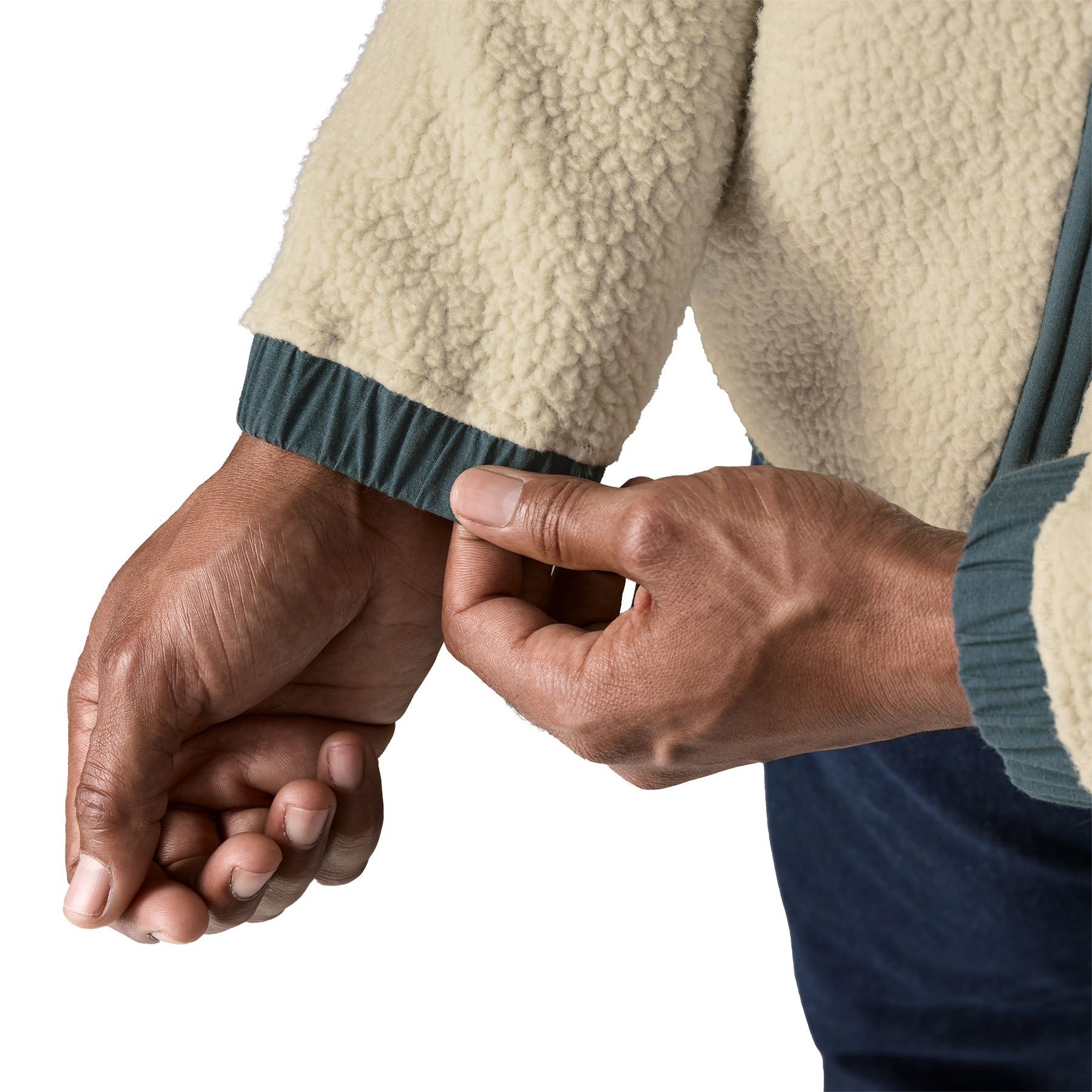 Men's Retro Pile Patch Jacket