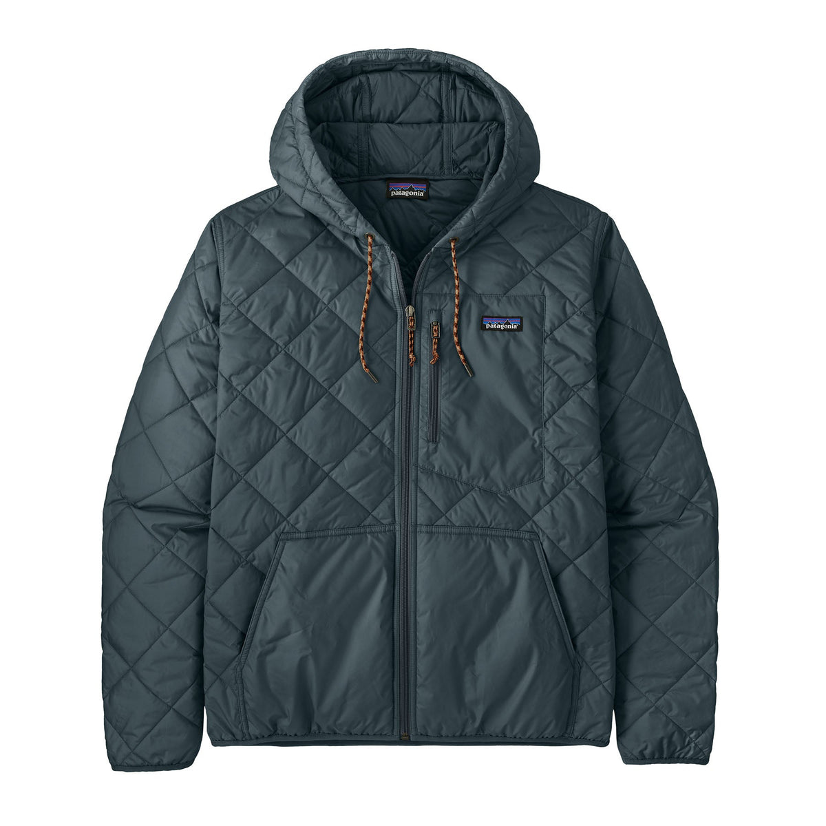 Men's Diamond Quilted Bomber Hoody