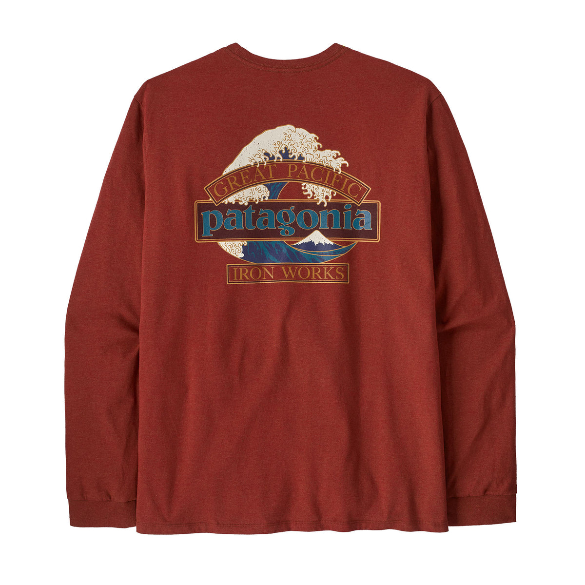Men's Long-Sleeved Great Waves Responsibili-Tee