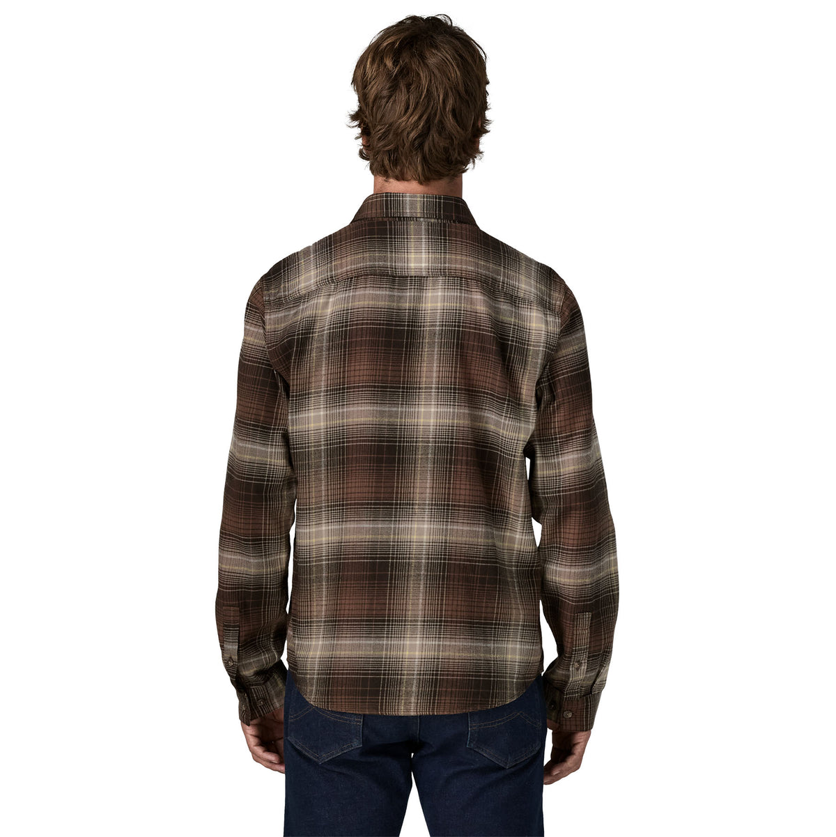 Men's Long-Sleeved Lightweight Fjord Flannel Shirt
