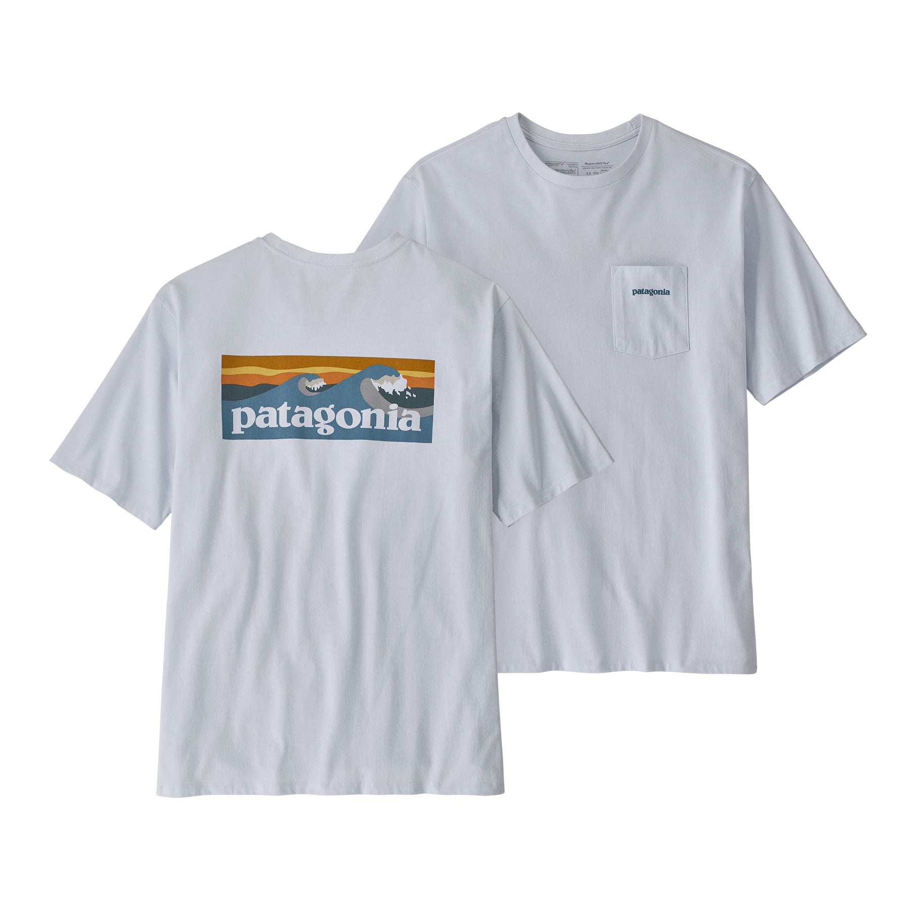 Men's Boardshort Logo Pocket Responsibili-Tee