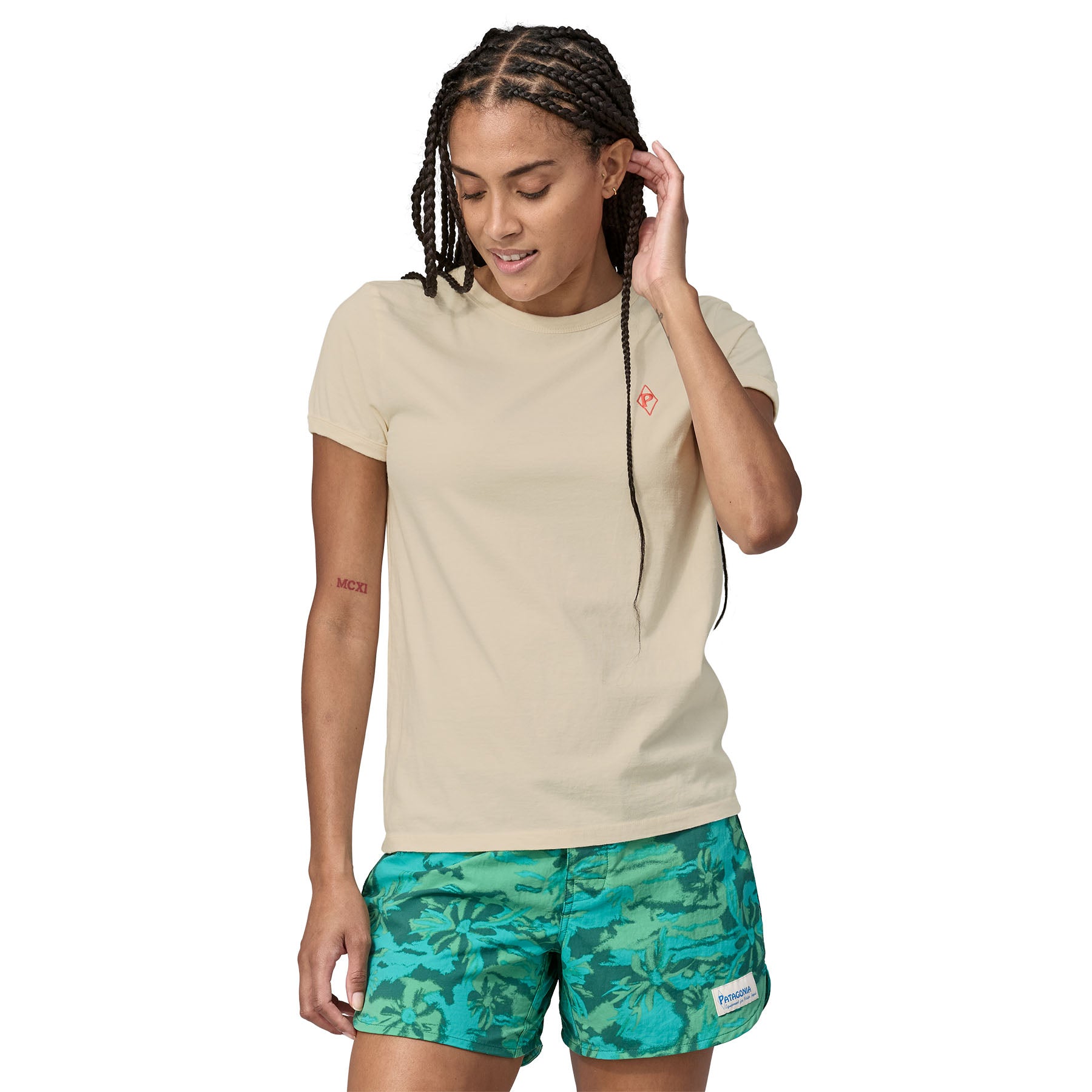 Women's Water People Organic Ringer Tee