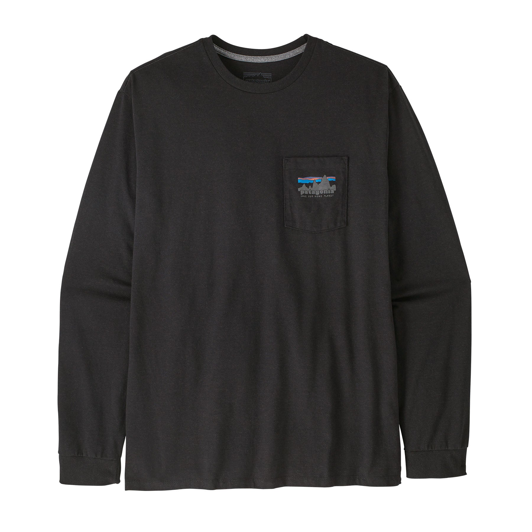 T-shirt responsable L/S '73 Skyline Pocket pour hommes