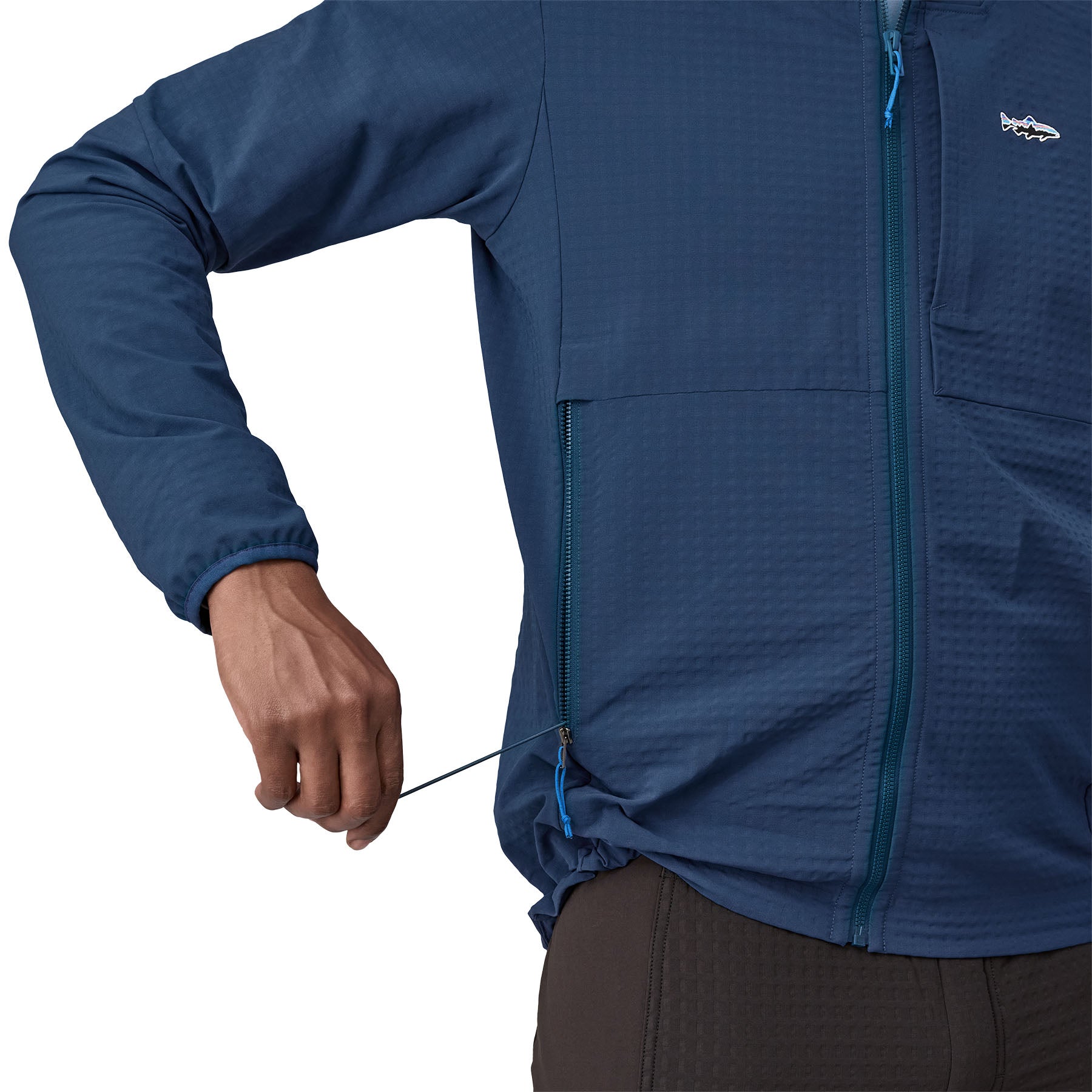 Men's R1 TechFace Fitz Roy Trout Hoody