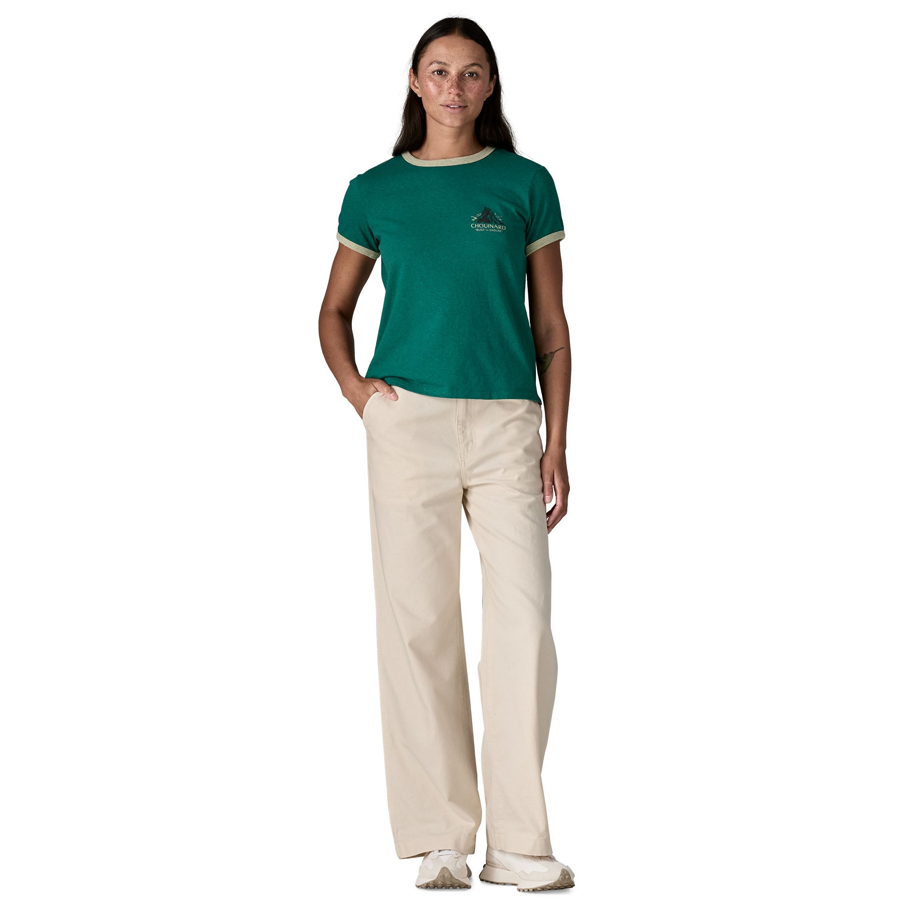 Women's Chouinard Crest Ringer Responsibili-Tee