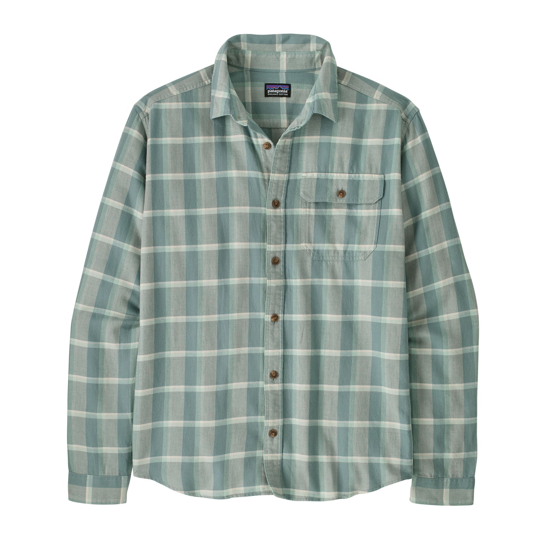 Men's Long-Sleeved Lightweight Fjord Flannel Shirt