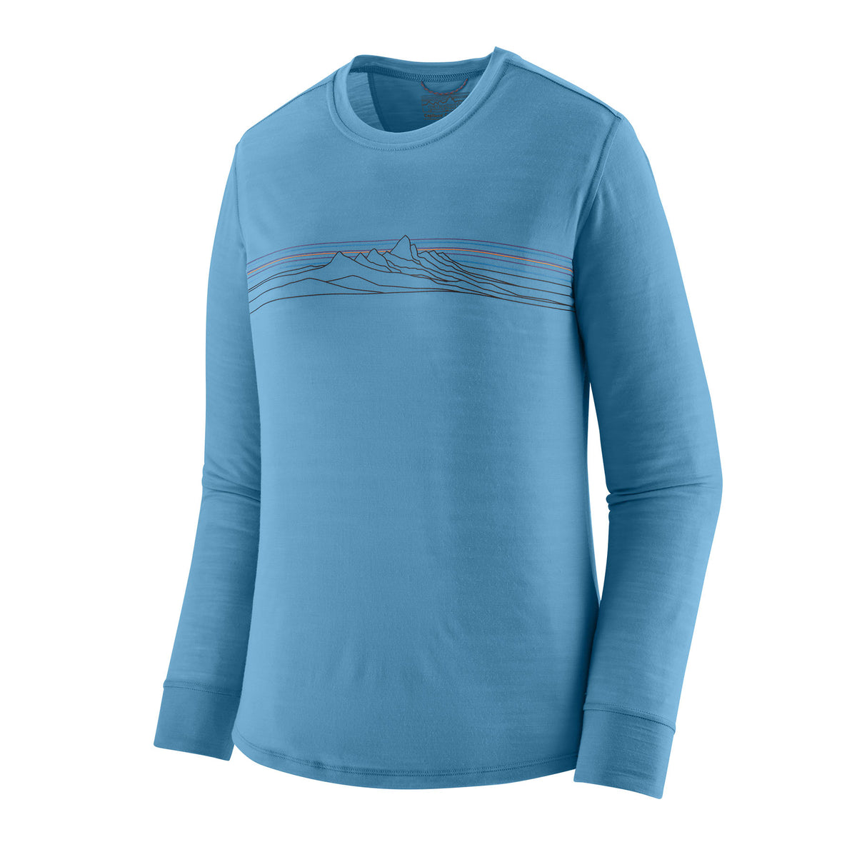 Women's Long-Sleeved Capilene Cool Merino Blend Graphic Shirt - Sale