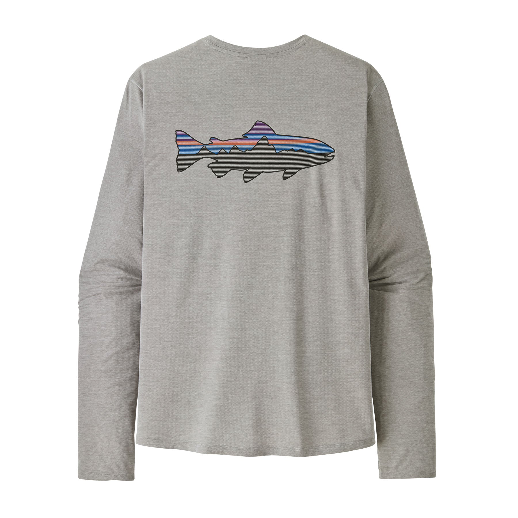 Men’s Long-Sleeved Capilene Cool Sun Shirt - Fitz Roy Trout
