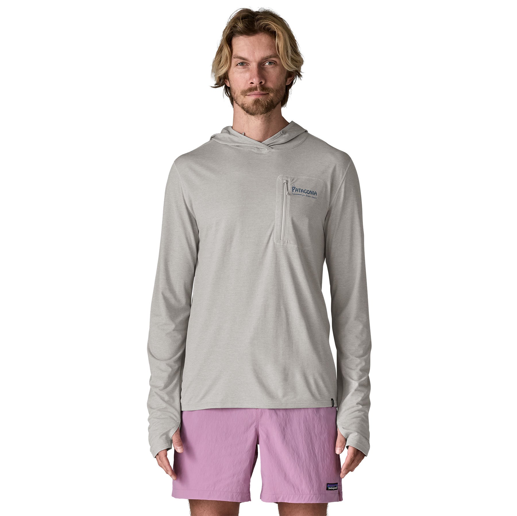 Men’s Capilene Cool Sun Hoody - Water People Banner