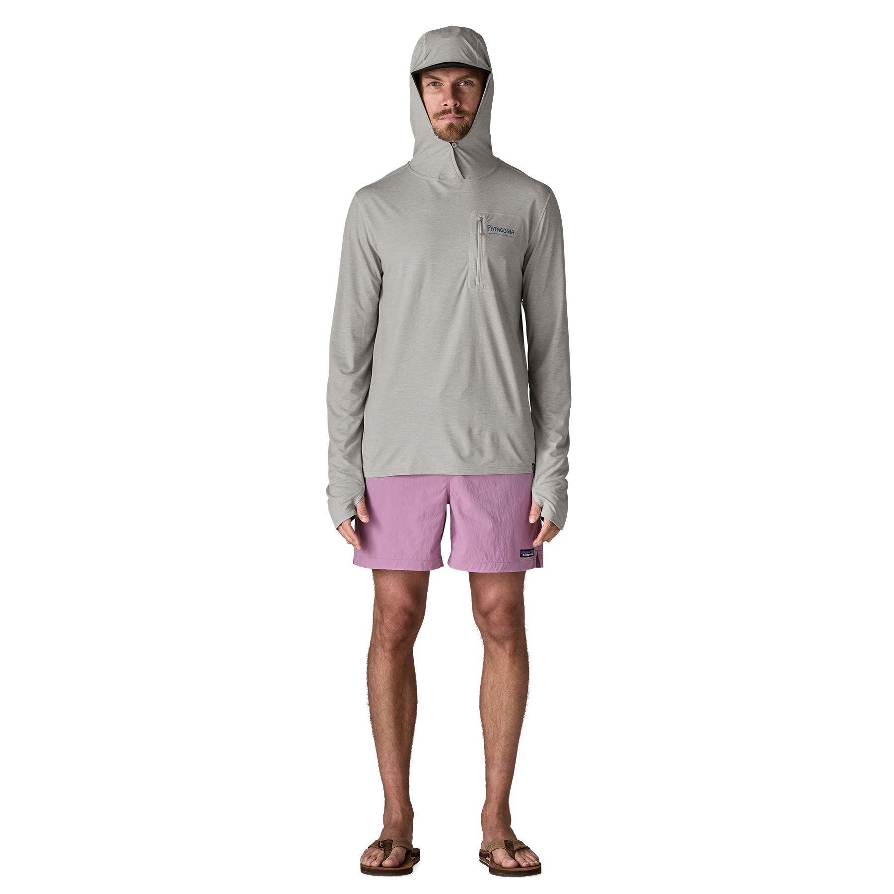Men’s Capilene Cool Sun Hoody - Water People Banner