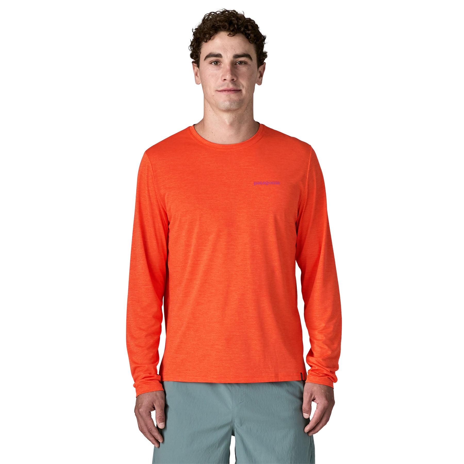 Men’s Long-Sleeved Capilene Cool Daily Shirt - Boardshort Logo
