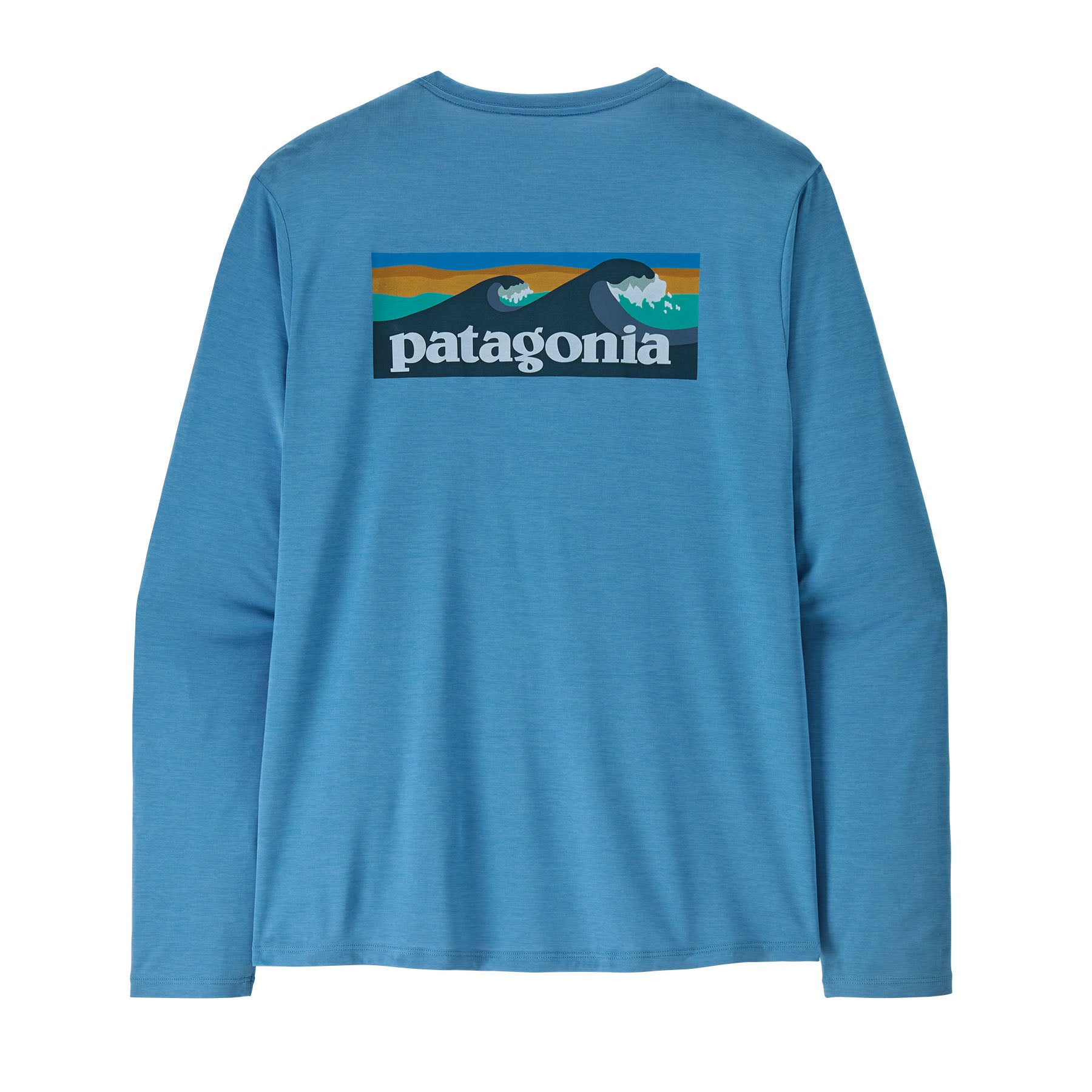 Men’s Long-Sleeved Capilene Cool Daily Shirt - Boardshort Logo