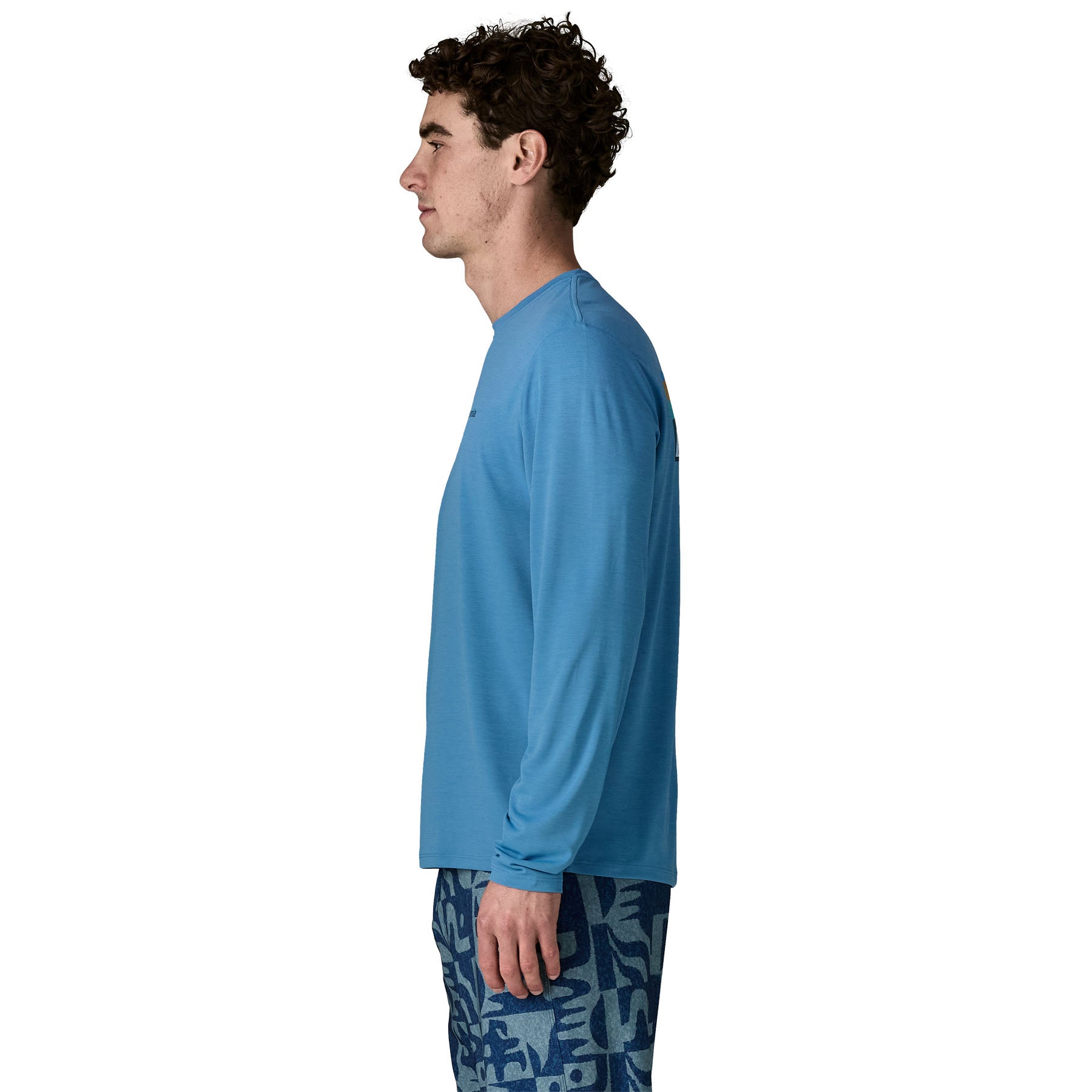 Men’s Long-Sleeved Capilene Cool Daily Shirt - Boardshort Logo
