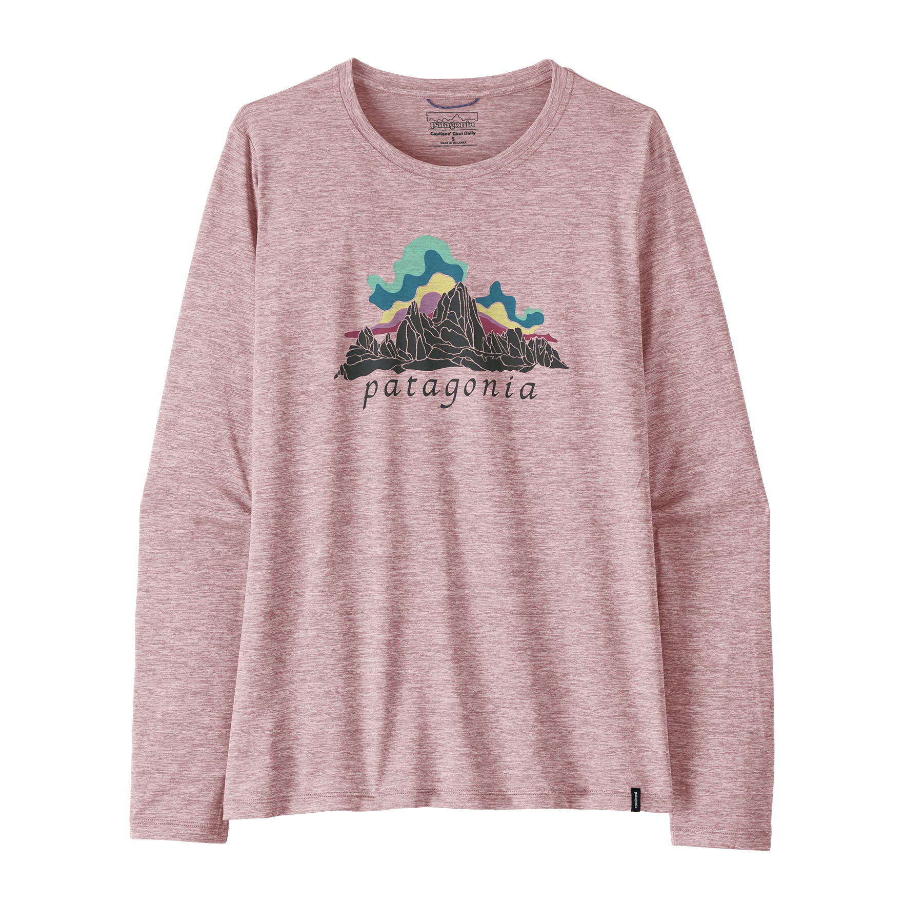 Women’s Long-Sleeved Capilene Cool Daily Shirt - Fitz Roy Nimbus
