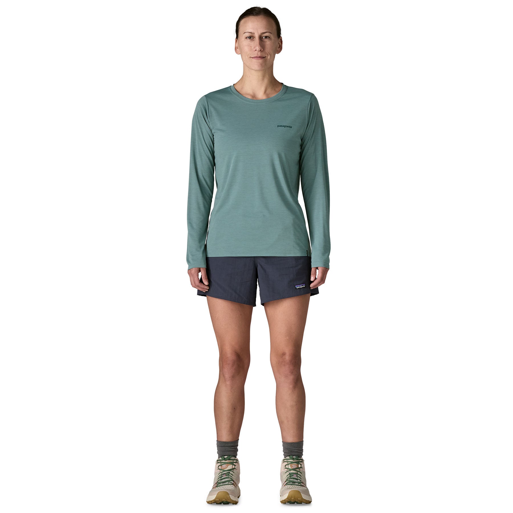 Women’s Long-Sleeved Capilene Cool Daily Shirt - Boardshort Logo