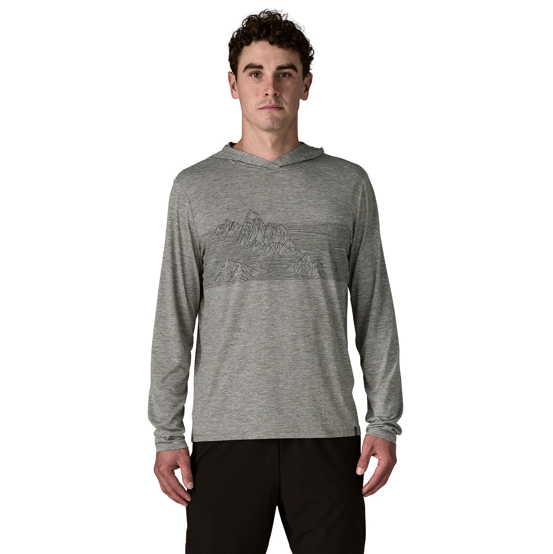 Men’s Capilene Cool Daily Hoody - Strataspire Stripe