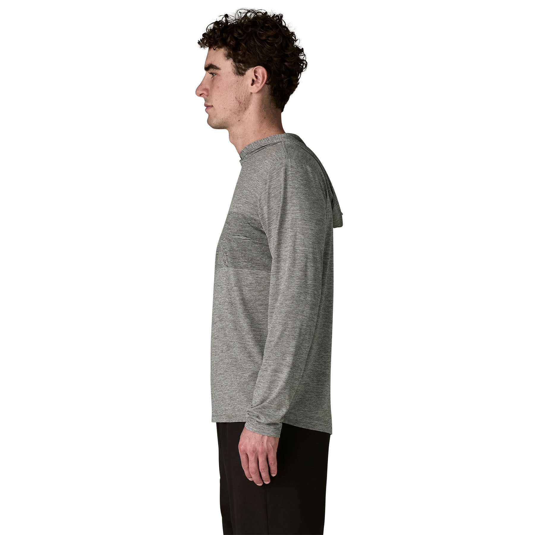 Men’s Capilene Cool Daily Hoody - Strataspire Stripe