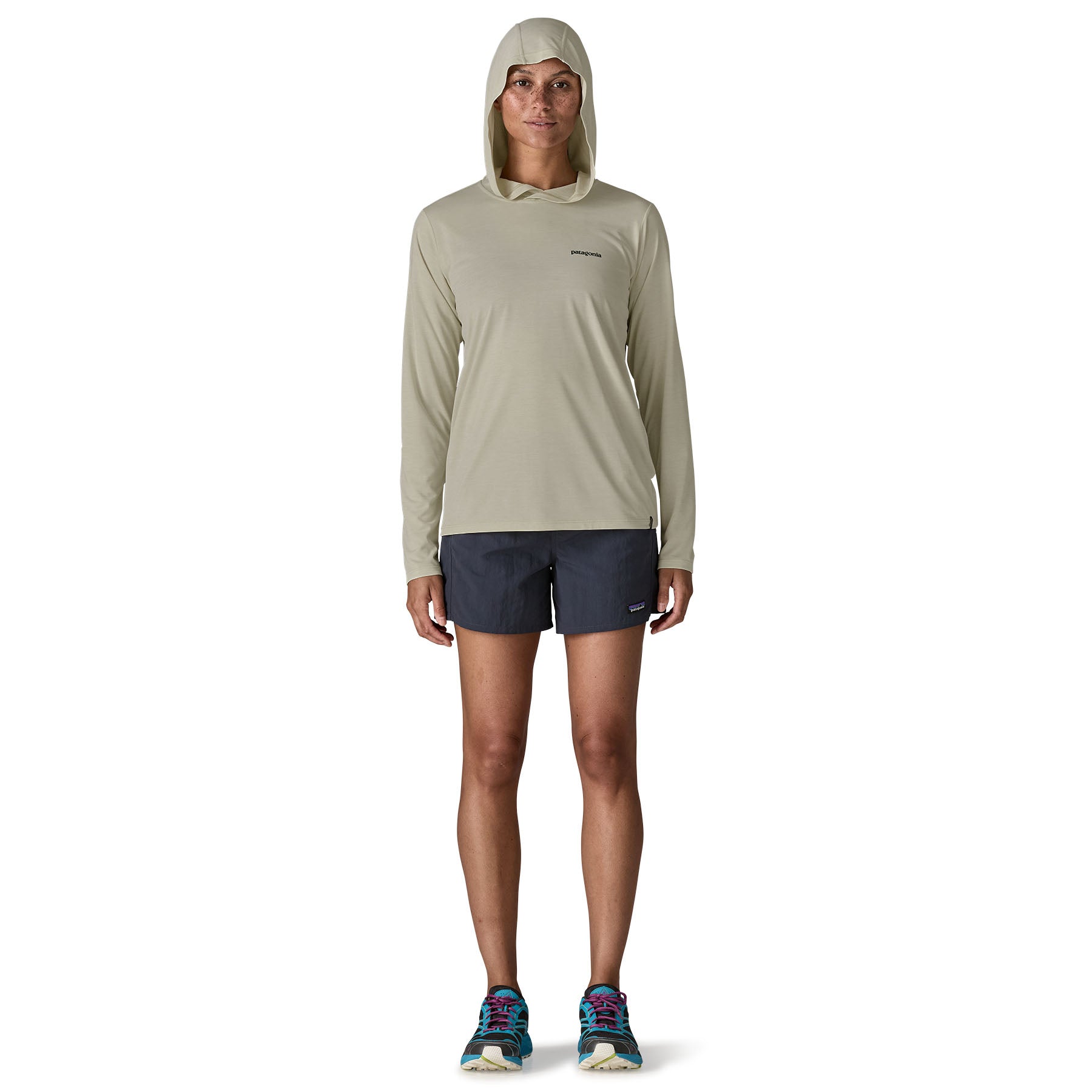 Women’s Capilene Cool Daily Hoody - Boardshort Logo