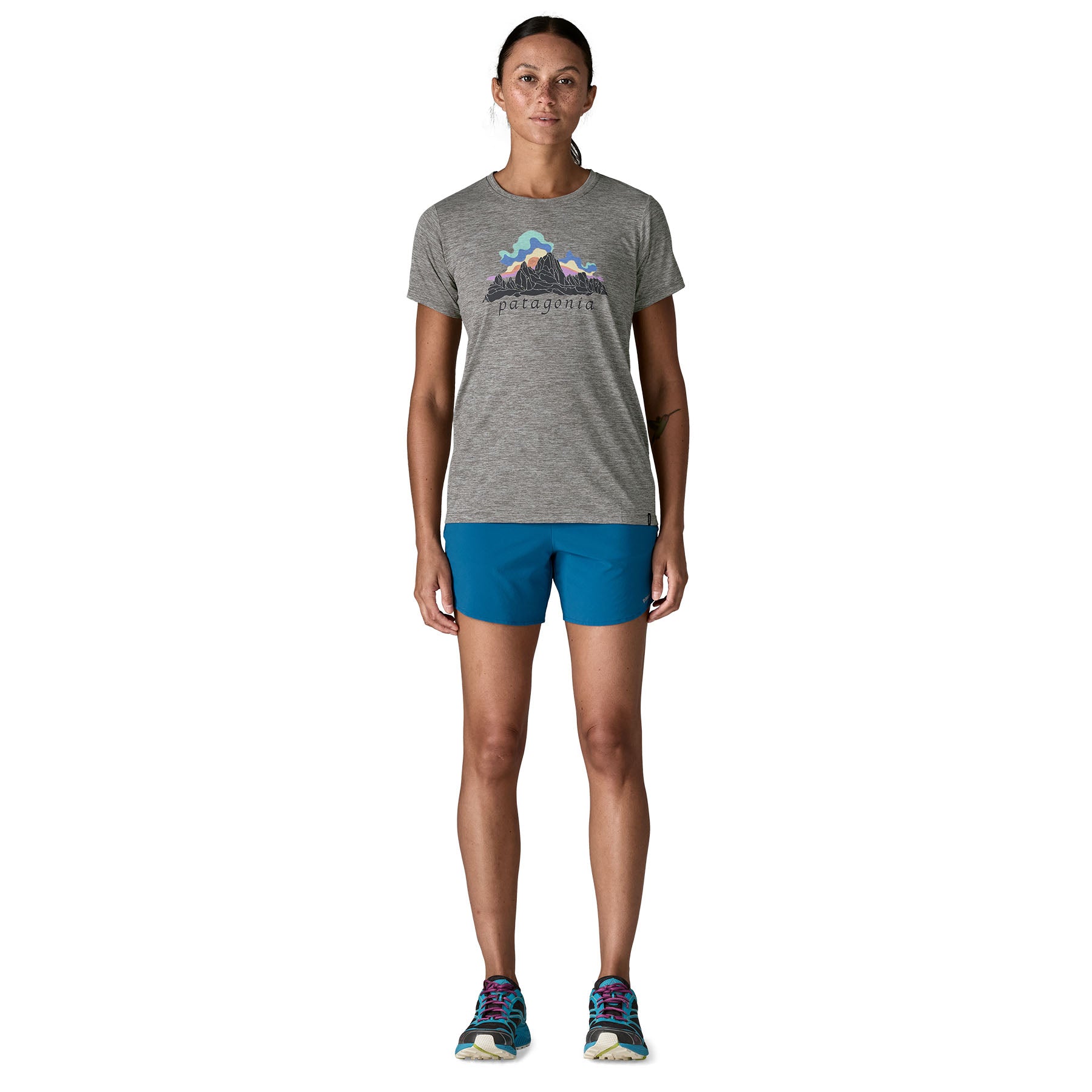 Women’s Capilene Cool Daily Shirt - Fitz Roy Nimbus