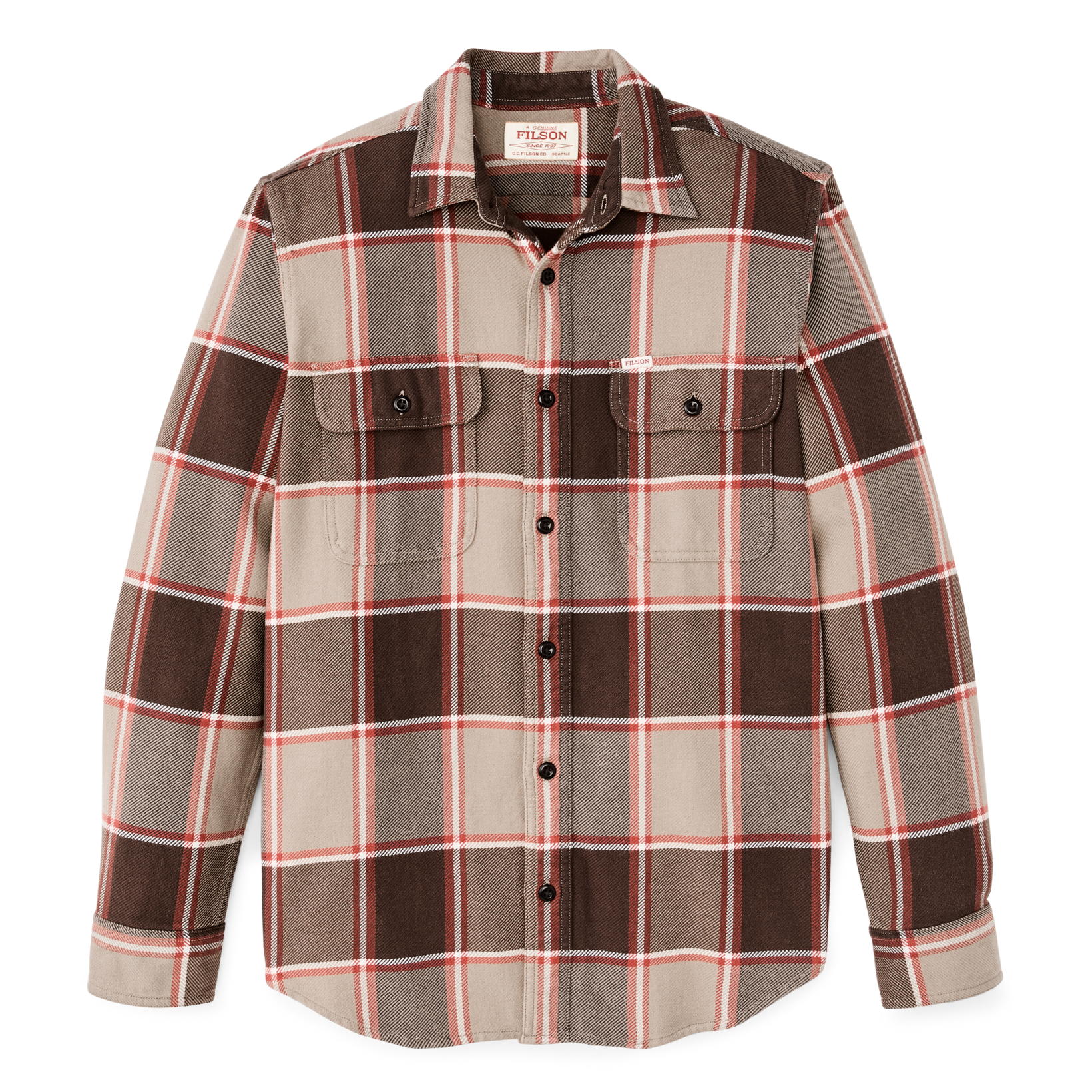 Chemise de travail vintage en flanelle