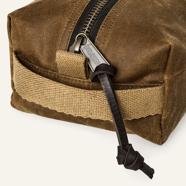 Kit de voyage en tissu d'étain